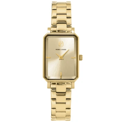 Reloj Pierre Lannier 007J542 para mujer dorado acero inoxidable dorado esfera analógica 28,4 mm Foto 1 de 2
