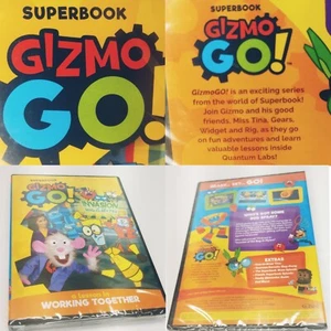 Superbook GIZMO GO! Invasion of the Bug-O-Mytes DVD Christian Faith Bible Church - Imagen 1 de 5