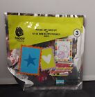 McDonalds Mosaic Art Cards Kit American Greetings Stencil Happy Meal Toy #3 NEW