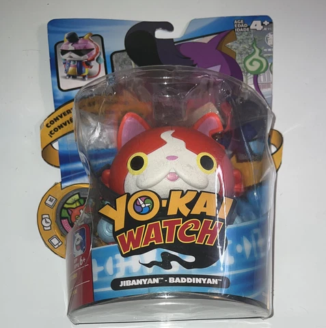 Yo-Kai Watch Converts Jibanyan to Baddinyan 5" action figure, Brand New Sealed Cover