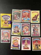 Lot Of 10 1986 Garbage pail kids stickers MINTY Outerspace Chase Deadly Dudley