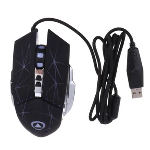 USB- verdrahtete LED Gaming Anti-Sweat Stille Licht USB- - Bild 1 von 12