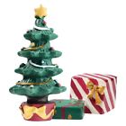 Christmas Aquarium Decoration Xmas Tree Present Box Miniature Resin8954