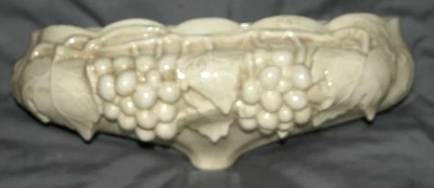 Vintage Ceramic Sculpted Glazed Wall Planter and Sconce for Indoor or Outdoor  - Image 1 of 4