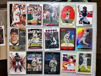 Joe Mauer Cards - Pick Your Card - Save up to 20% When You Buy 2 or More Cards - Image 1 of 3