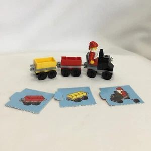 Lego Santa Christmas Train Three train Cars Santa From Advent Calendar Replacemt - Picture 1 of 3