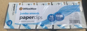 Jumbo Paper Clips 1000 Clips - Picture 1 of 4