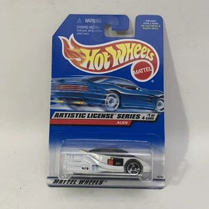 Hot Wheels Alien White Artistic License Series - Picture 1 of 8