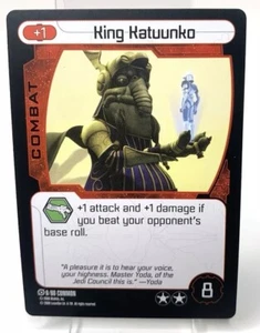 Star Wars: Pocket Model Trading Card Game King Katuunko 9/60 #9 Common - Picture 1 of 3