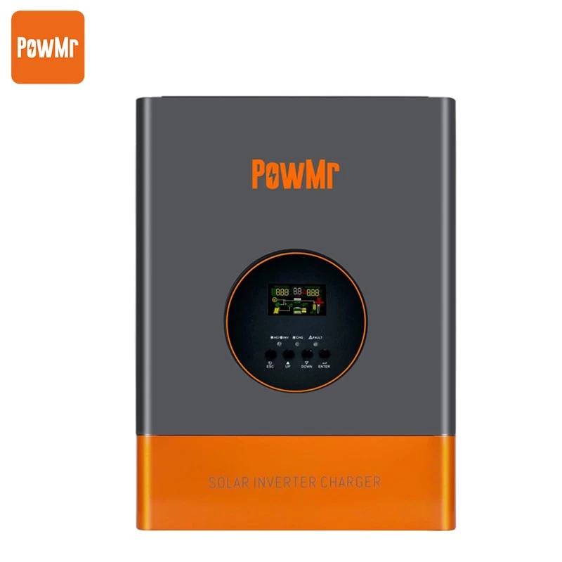 POWMR 10KW 48V Solar Inverter Hybrid 110V 220V Split Phase 120A MPPT Controller 30KW