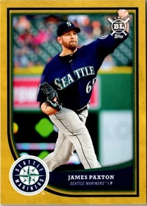 2018 Topps Big League James Paxton #137 Seattle Mariners Baseball Card - Picture 1 of 2
