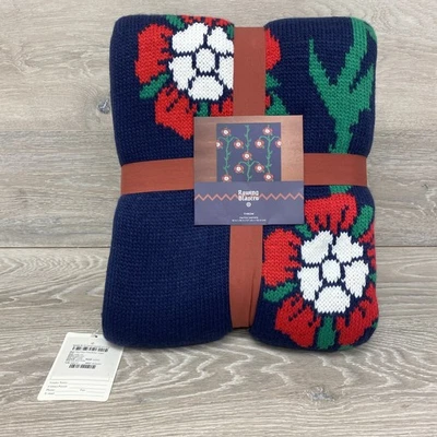 Rowing Blazers Throw Knit Blanket ROSE 50 x 60" Acrylic Target - Image 1 of 4