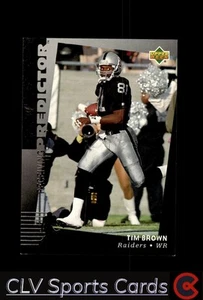 Fútbol Deportes Cubierta Superior Tim Brown Los Angeles Raiders Casi Como Nuevo o Mejor - Imagen 1 de 2