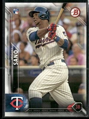 2016 Bowman Miguel Sano RC #140 Minnesota Twins - Image 1 of 2