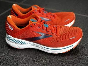 Brooks Adrenaline GTS 22 UK 7 Running Shoes Orange - Picture 1 of 9