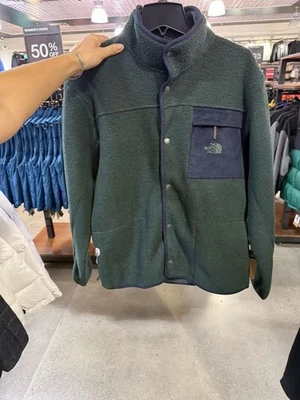¡Nuevo! ¡Vellón verde para hombre de The North Face! Talla L Foto 1 de 4