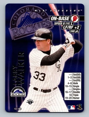 2001 MLB Showdown 1st Edition Larry Walker #152 - Image 1 of 2