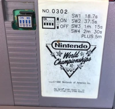 RARE AUTHENTIC nintendo World championships - Image 1 of 4