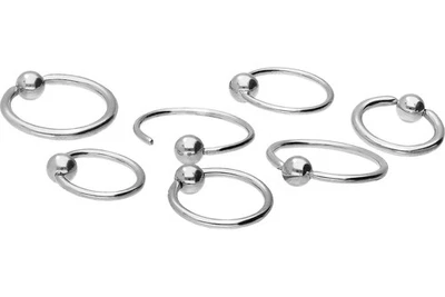 PIERCINGLINE Titan O-Ring KUGEL - biegbar - Bild 1 von 3