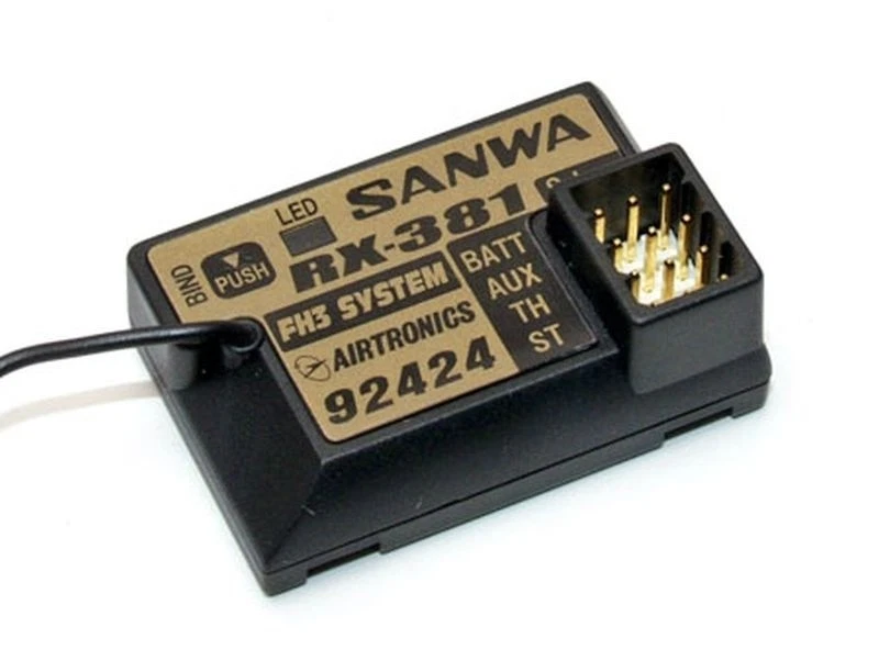 SANWA RX-381 FHSS-3 Empfänger / SAN107A41071A - Bild 1 von 1