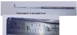 Wax Hook / Ear , Nose And Throat Surgery surgical instruments ( 2 PIECE) - Picture 1 of 1