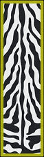 2x8 Milliken Zebra Glam Citrus Animal Print Area Rug - Approx 2'1"x7'8"