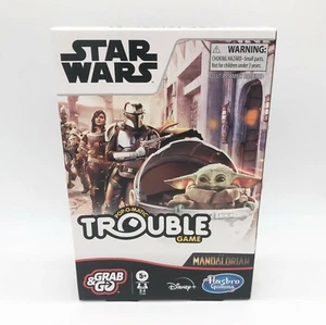 ✅ Star Wars Mandalorian Yoda Pop-O-Matic Grab & Go Trouble Game by Hasbro - Picture 1 of 12