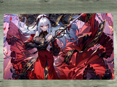 WVICM OCG Alfombra de Juego Roja Cartesia, La Virtuosa TCG CCG Almohadilla Juego de Cartas Coleccionables Alfombrilla Foto 1 de 4