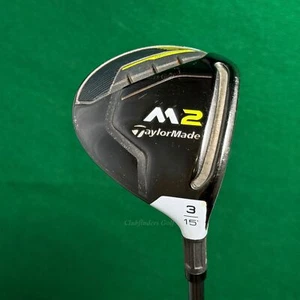 TaylorMade M2 2017 15° Fairway 3 Wood TaylorMade M2 REAX 65 Graphite Stiff - Picture 1 of 3