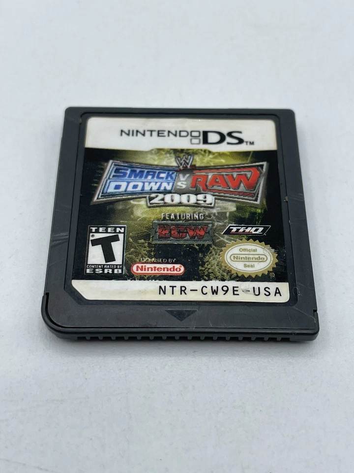 Smack Down vs Raw 2009 Nintendo DS Game Cartridge Only Tested - Image 1 of 1