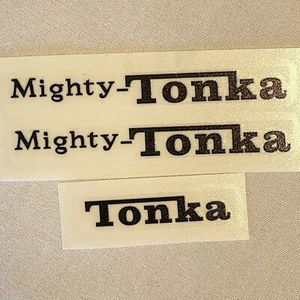 Custom Replacement Cab Decals Stickers for 1964 #900 Mighty Dump Tonka Truck - Picture 1 of 2