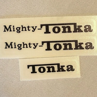Custom Replacement Cab Decals Stickers for 1964 #900 Mighty Dump Tonka Truck - Image 1 of 2