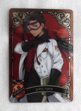 Disney Twisted Wonderland Plastic card Jamil Viper P3-07