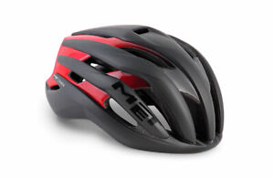 New MET Trenta Road Racing Helmet - Cycling Bicycle Helmet  Black / Red size M/L