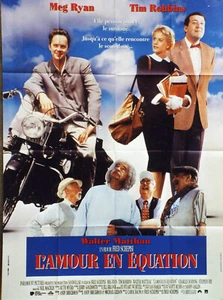 "L'AMOUR EN ÉQUATION (I.Q.)" Affiche originale (Meg RYAN, Tim ROBBINS) 120x160cm - Picture 1 of 1