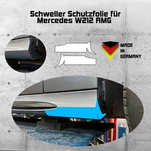 Lackschutzfolie für Mercedes E-Klasse W212 AMG Schweller Schutzfolie Folie - Bild 1 von 5