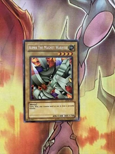 DOR-E001 Yugioh Alpha the Magnet Warrior Secret Rare Promo NM - Picture 1 of 4