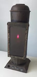 Candela antica ""Distretto luci rosse"" RARA! - Foto 1 di 13