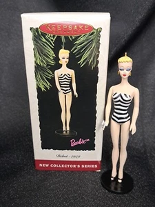 1994 Hallmark Keepsake Ornament - Barbie Debut 1959 #1 in Series - NIB - Picture 1 of 13