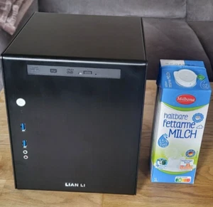 AM4 ITX Office HTPC (Ryzen 2200G, 1TB NVME Windows 11, Lian Li Q03 ITX-Alucase) - Bild 1 von 11