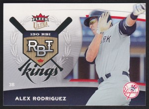 2006 Ultra RBI Kings #RBI5 Alex Rodriguez New York Yankees