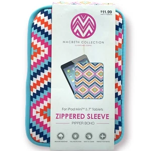 Macbeth Collection iPad Mini/7" tablets Sleeve Case Margaret Josephs Pipper Boho - Picture 1 of 2