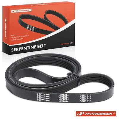 A-Premium 63.5 in Serpentine Belt for Saab 9000 1989 Saturn SC1 SW1 1993-1999 SL - Image 1 of 4