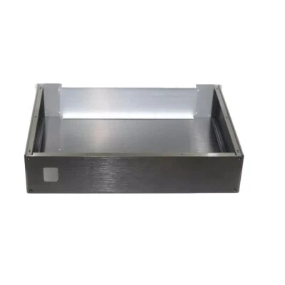 Gran Tamaño W430 H90 D308mm 4309 Aluminio Amplificador Chasis Hogar Audio Amplificador Estuche Foto 1 de 4