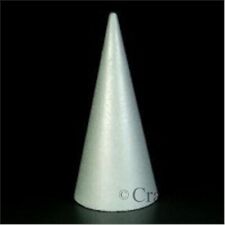 30cm 300mm tall Polystyrene Cones CHOOSE QUANTITY - Christmas & Wedding Craft