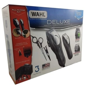 WAHL Deluxe Hair Cutting Clippers Trimmer Kit 79651-800 - Picture 1 of 5