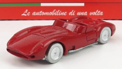 MODELLINO AUTO STATICO OFFICINA 942 MASERATI 450S SPIDER 1958 ROSSO 1/76 - Immagine 1 di 4
