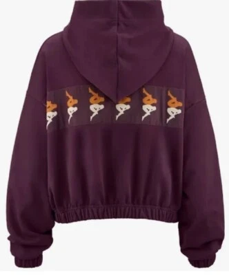 Felpa con cappuccio donna KAPPA 222 BANDA 10 Vajoet Viotet taglia media  - Immagine 1 di 4
