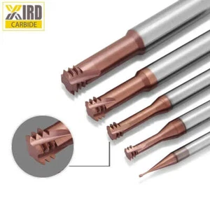 10-32 3P Tungsten Carbide Milling Cutter Thread Mill Cutting Tool TiSiN Coated - Picture 1 of 3