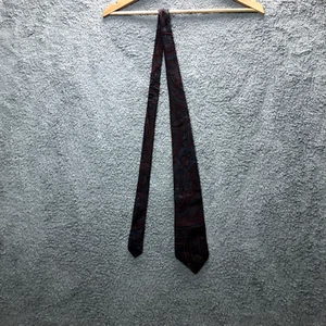 100% SILK TIE SETA NECKTIE VINTAGE MADE IN ITALY - Picture 1 of 3